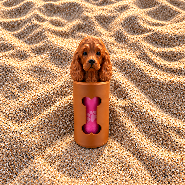 Porta Sacos para Passeio | Cocker Spaniel