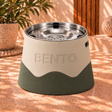 Suporte Personalizado | Texturizado + Bebedouro Inox Antiderrame