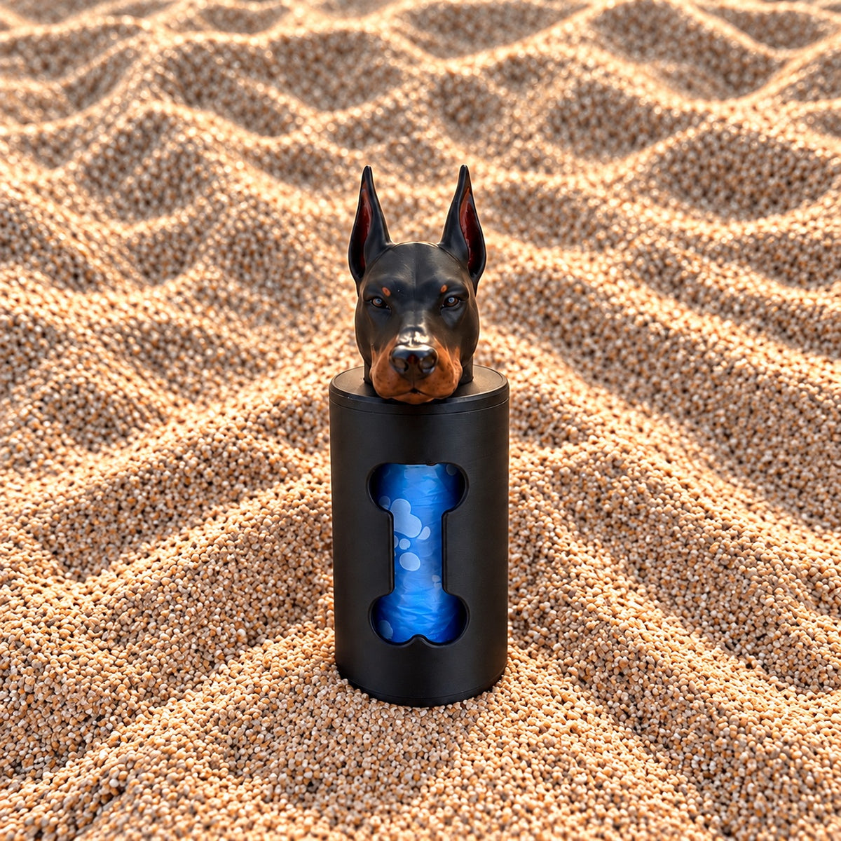 Porta-Sacos para Passeio — Doberman