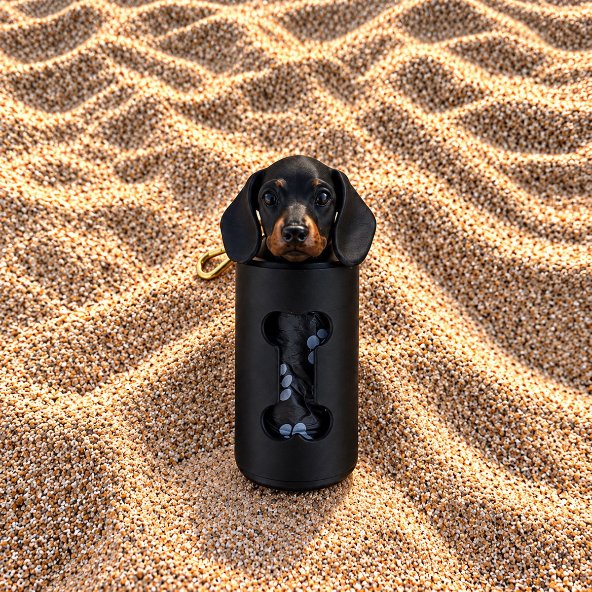 Porta-Sacos para Passeio — Teckel / Dachshund