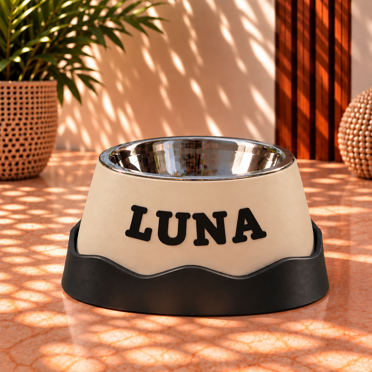 Suporte Personalizado | WAVES + Pote Inox