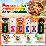 Porta Sacos Personalizado com o Rosto do Seu Cão