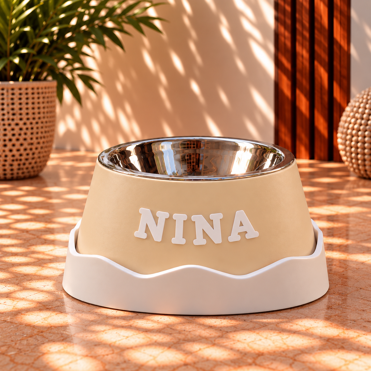 Suporte Personalizado | WAVES + Pote Inox