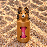 Porta-Sacos para Passeio — Shetland Sheepdog