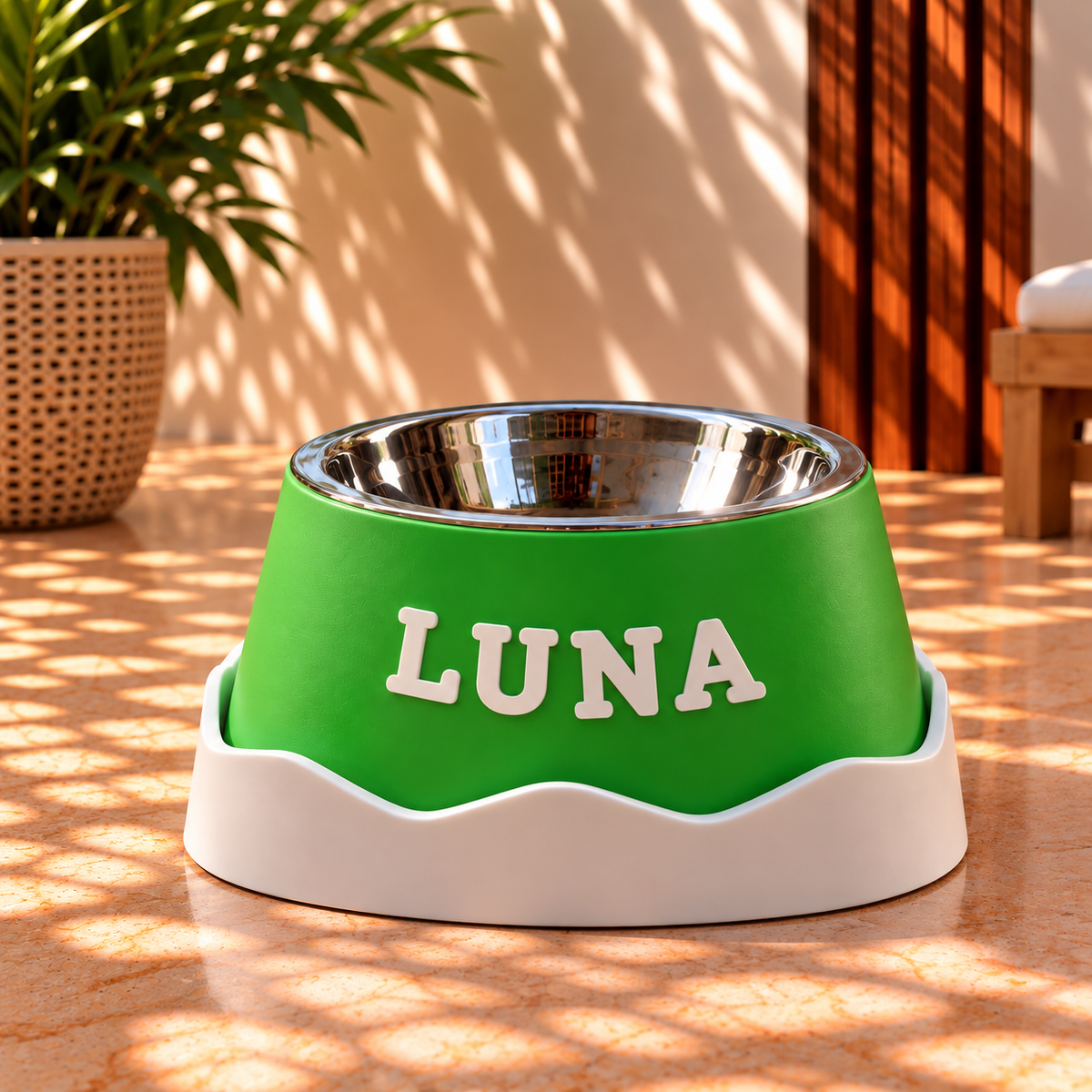 Suporte Personalizado | WAVES + Pote Inox