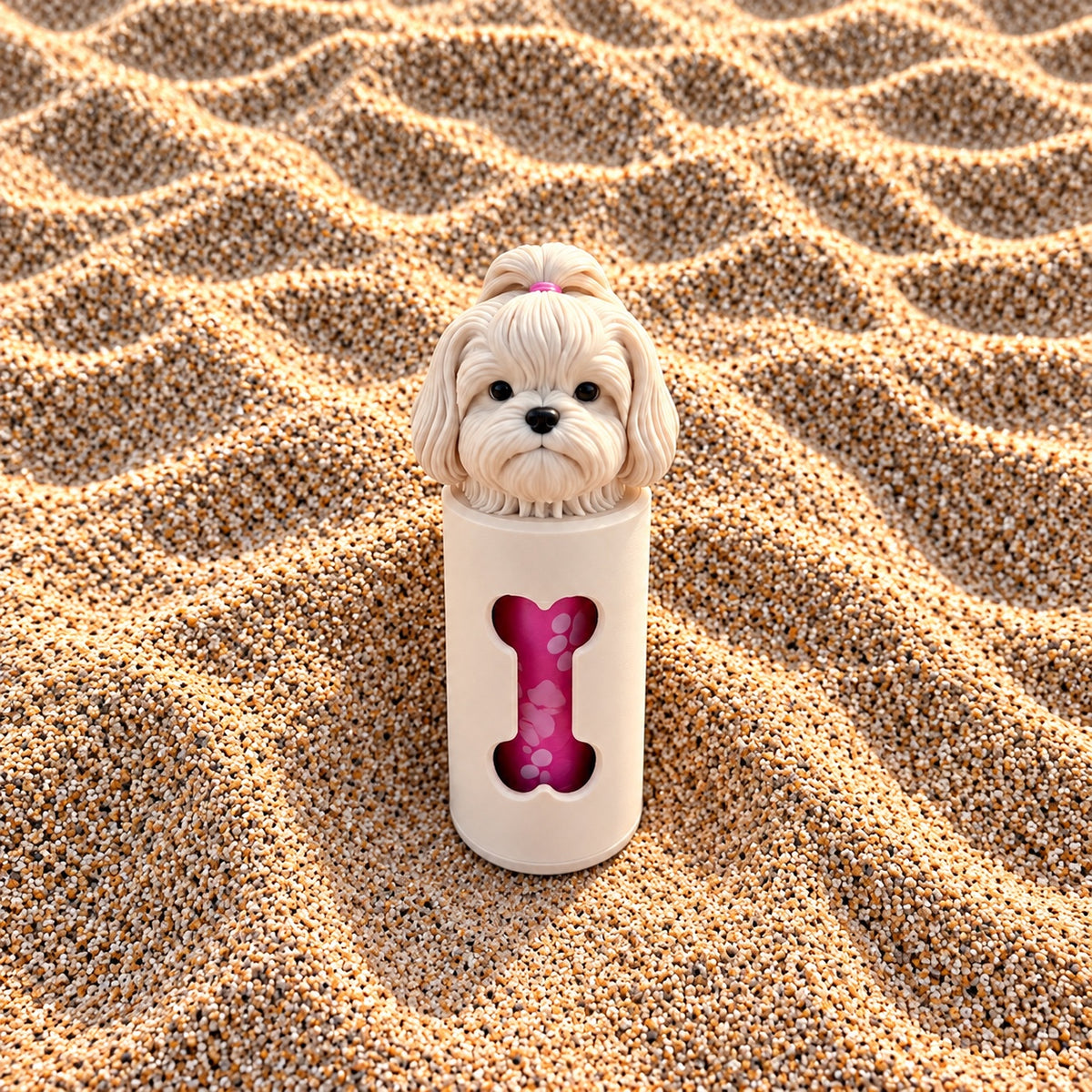 Porta-Sacos para Passeio — Shih Tzu — Elegante