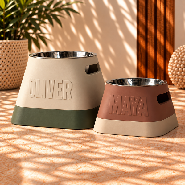 Suporte Personalizado | Cube + Tigela Inox