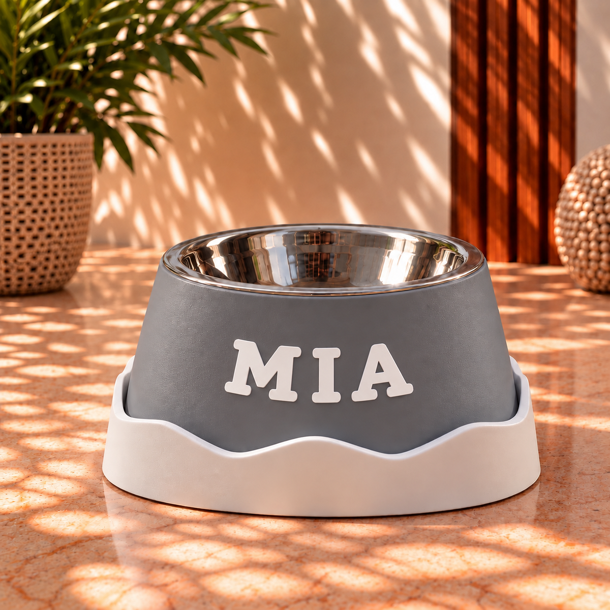 Suporte Personalizado | WAVES + Pote Inox