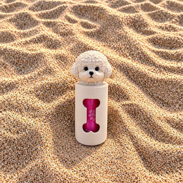 Porta-Sacos para Passeio — Bichon Frisé