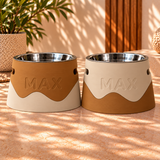 Suporte Personalizado | Texturizado + Tigela Inox