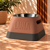 Suporte Personalizado | Cube + Tigela Inox